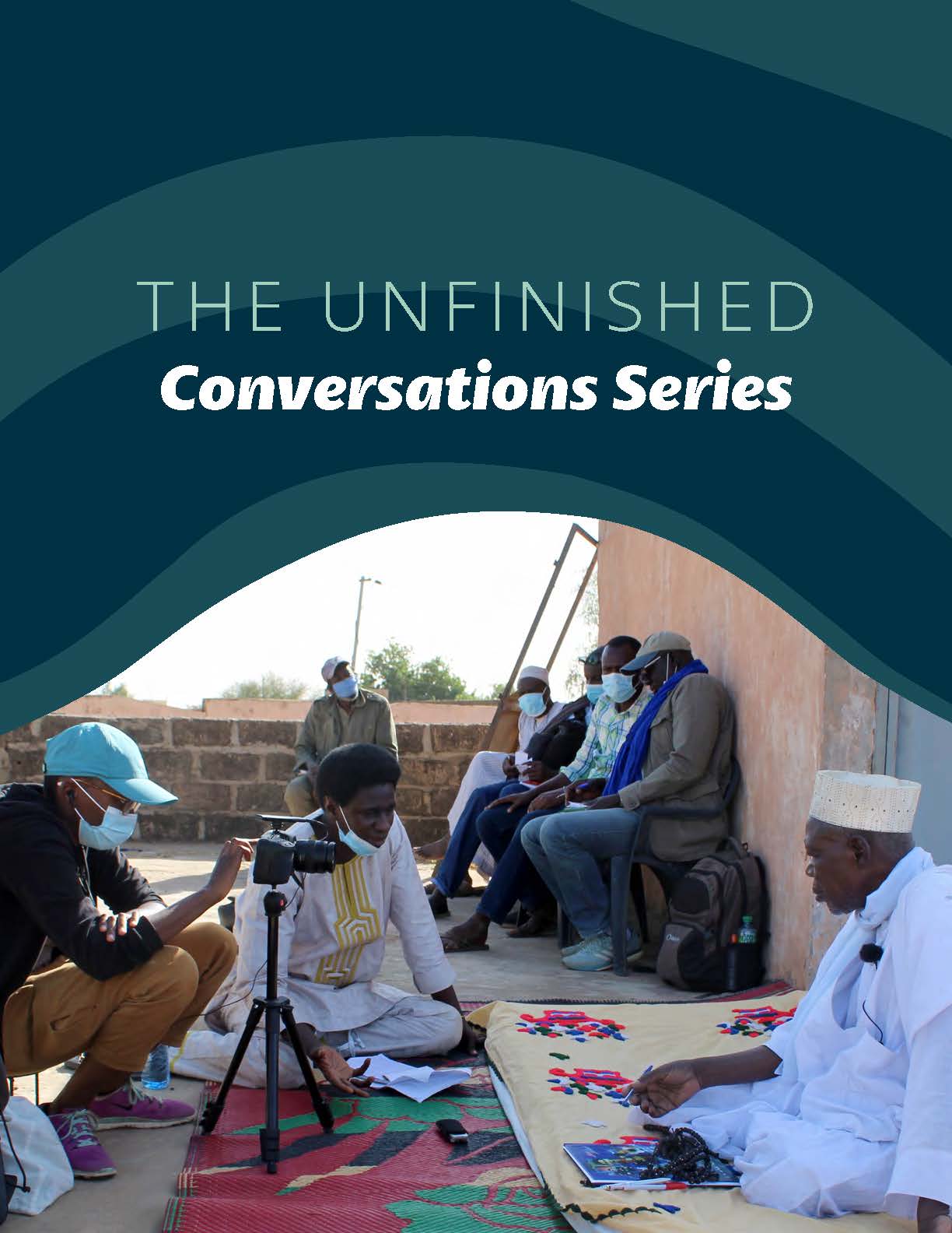 The Unfinished Conversations Series Catalog Cover