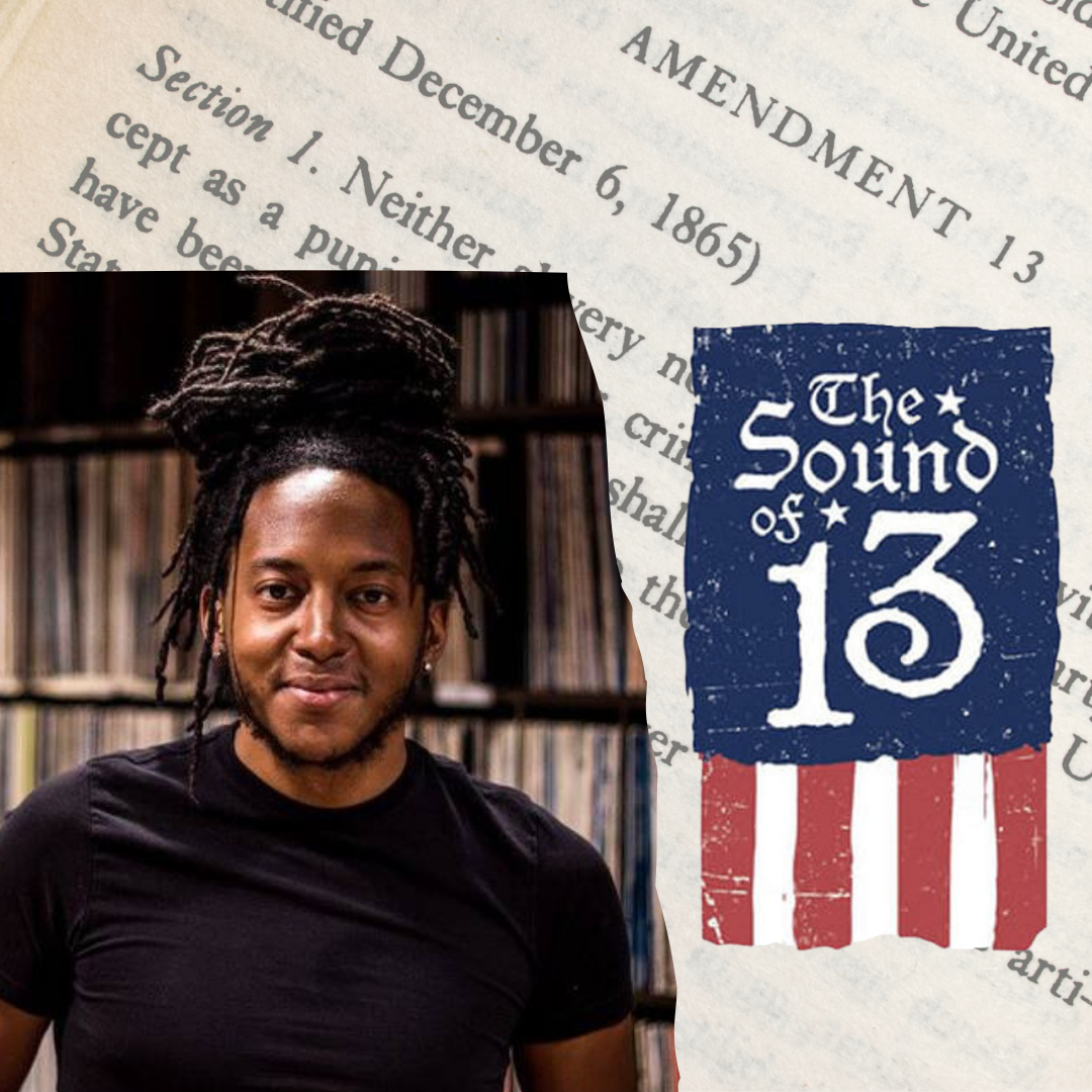 Loki Karuna and logo for "The Sound of 13"