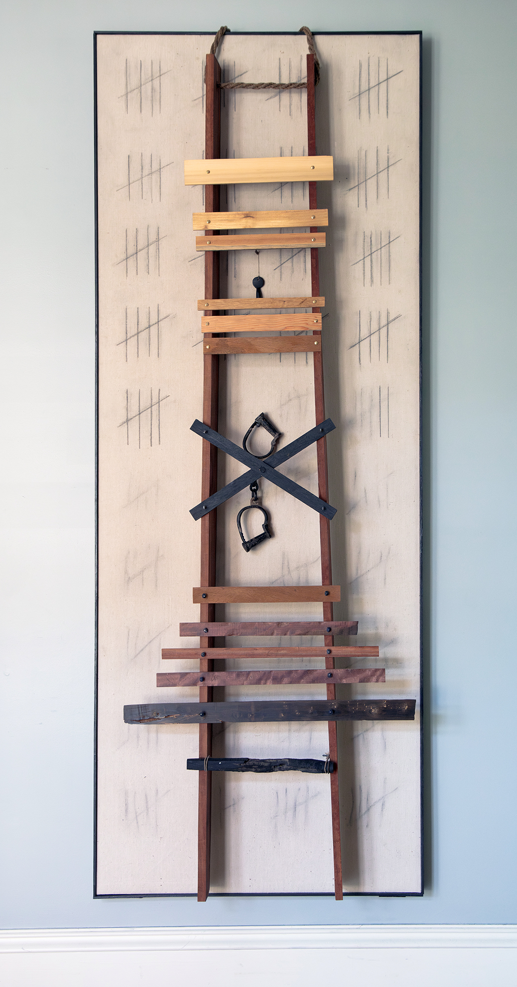 Installation view of The Tally