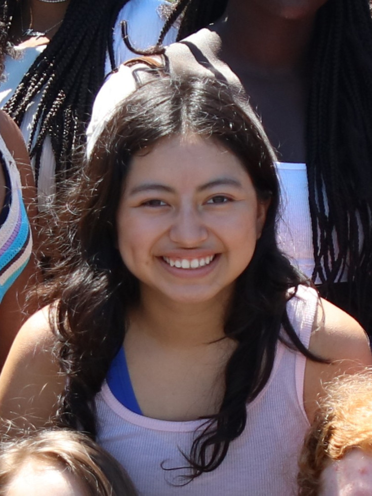 girl smiling